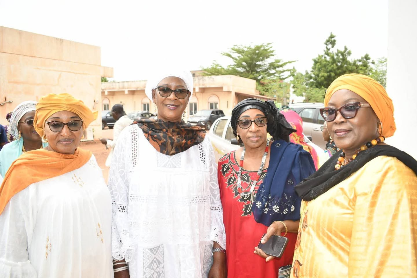 Assemblée générale du REFAMP-Mali — participantes à l'accueil